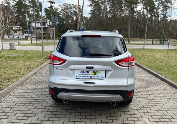 Ford Kuga cena 48999 przebieg: 197291, rok produkcji 2014 z Zduny małe 781